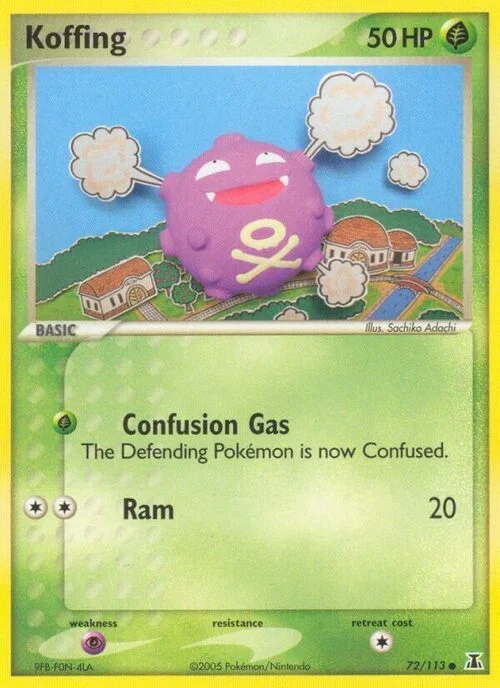 Koffing — EX Delta Species