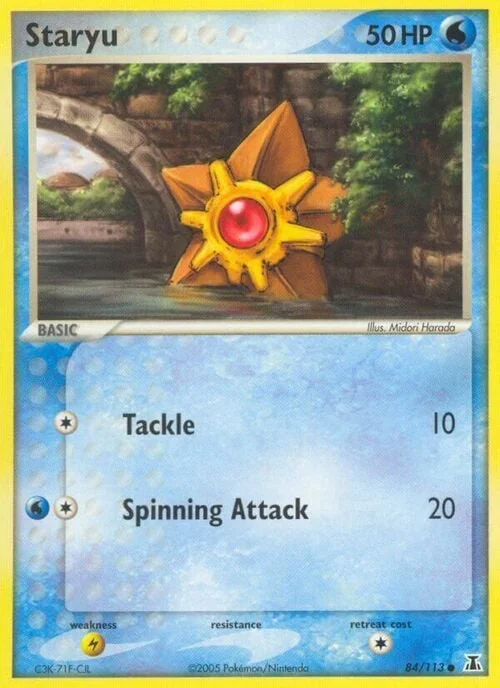 Staryu — EX Delta Species