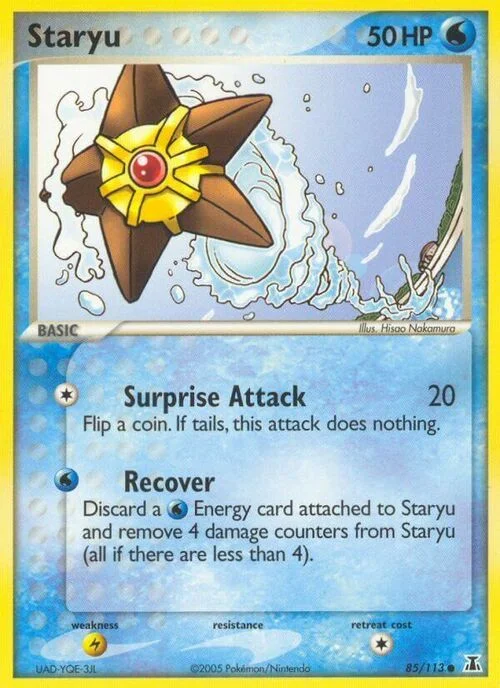Staryu — EX Delta Species