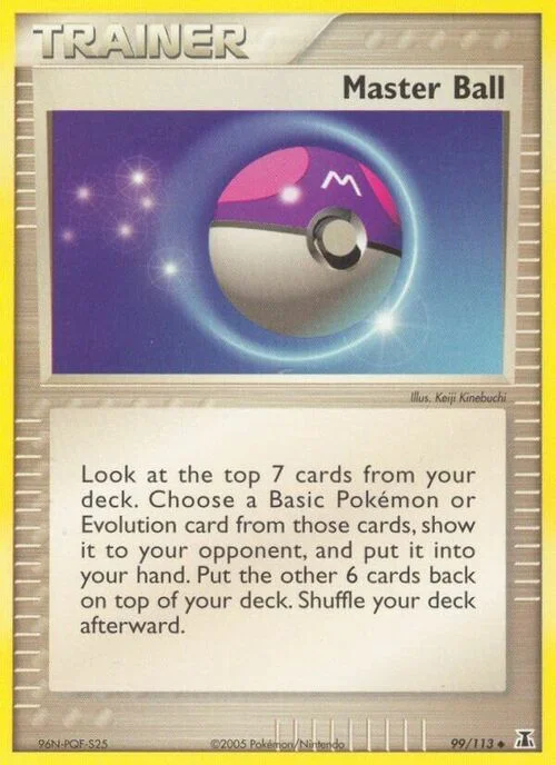 Master Ball — EX Delta Species
