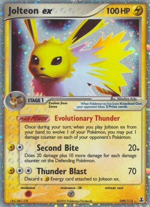Jolteon ex — EX Delta Species