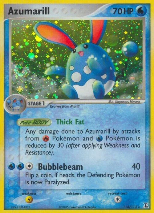 Azumarill — EX Delta Species