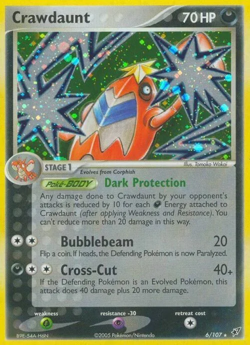 Crawdaunt — EX Deoxys