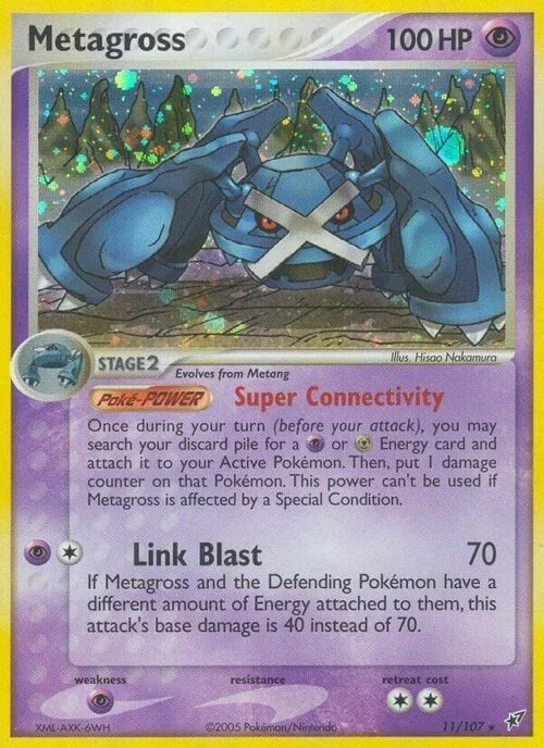 Metagross — EX Deoxys
