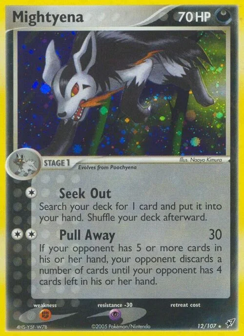 Mightyena — EX Deoxys