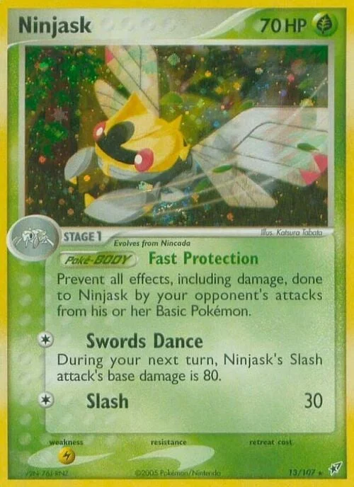 Ninjask — EX Deoxys