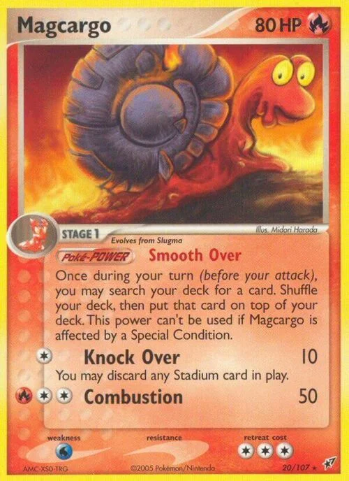 Magcargo — EX Deoxys