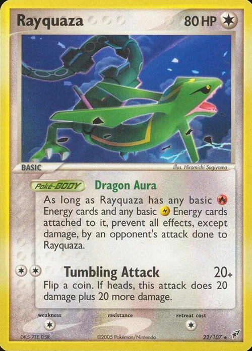 Rayquaza — EX Deoxys