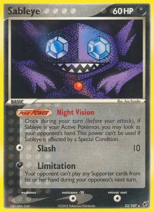 Sableye — EX Deoxys