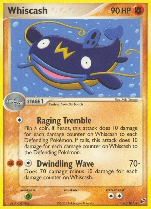 Whiscash — EX Deoxys
