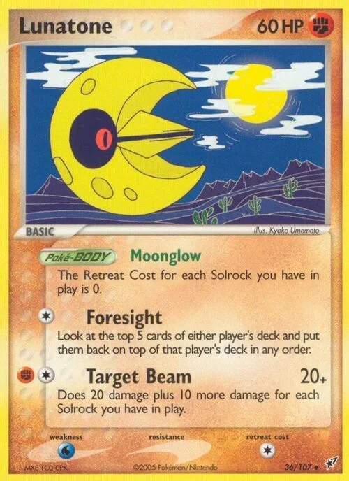 Lunatone — EX Deoxys