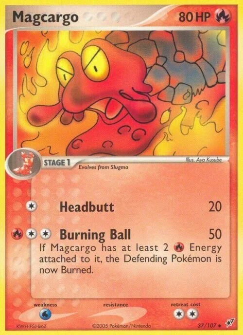 Magcargo — EX Deoxys