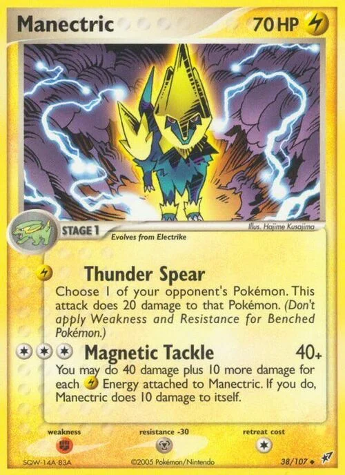 Manectric — EX Deoxys