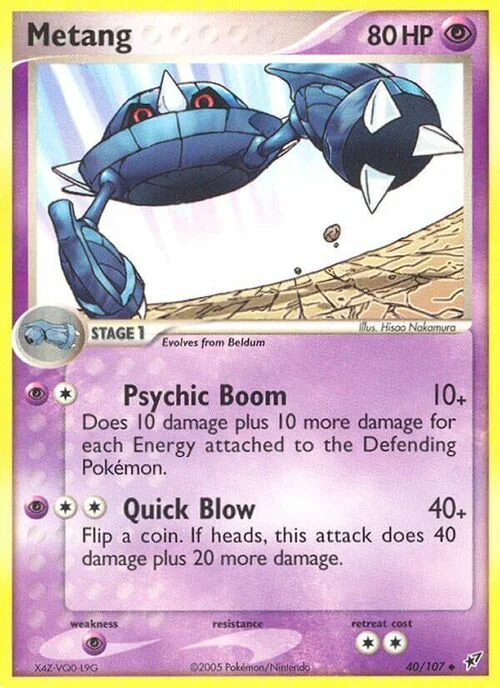 Metang — EX Deoxys