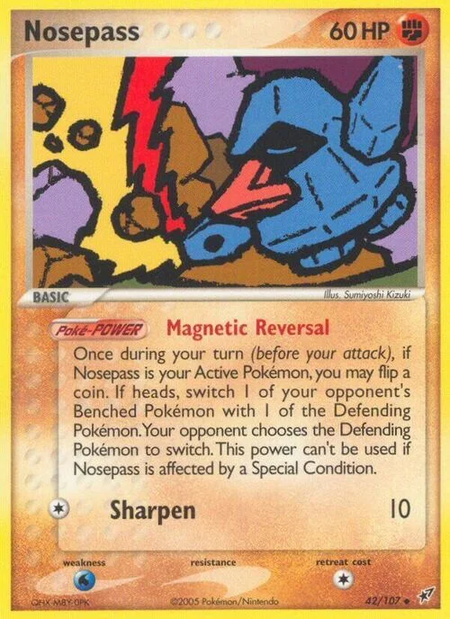 Nosepass — EX Deoxys