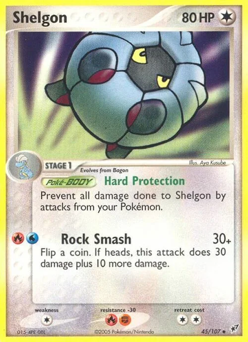 Shelgon — EX Deoxys