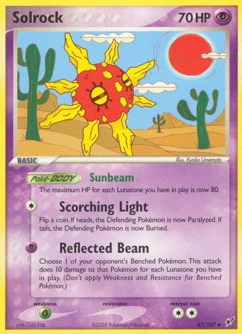 Solrock — EX Deoxys
