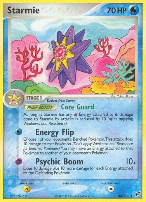 Starmie — EX Deoxys