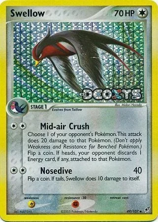 Swellow — EX Deoxys