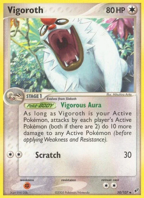 Vigoroth — EX Deoxys