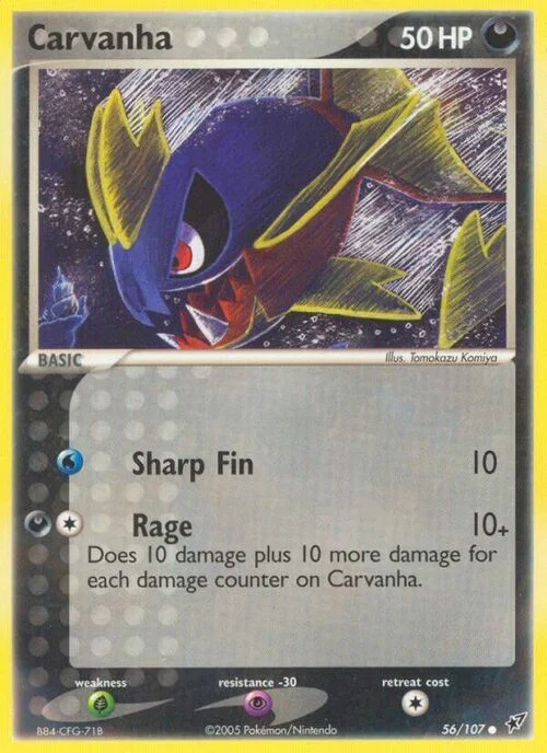 Carvanha — EX Deoxys
