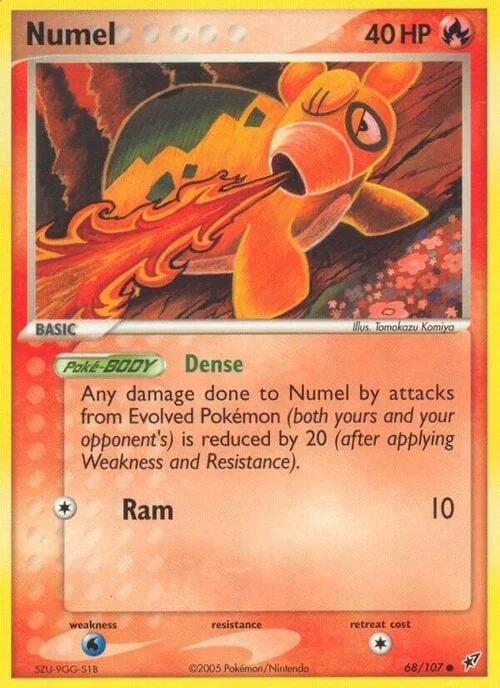 Numel — EX Deoxys