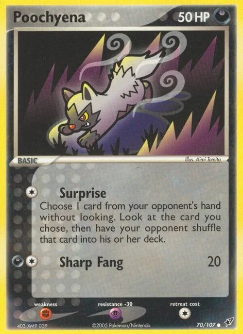 Poochyena — EX Deoxys