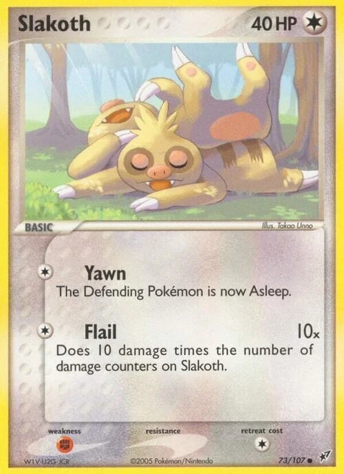 Slakoth — EX Deoxys