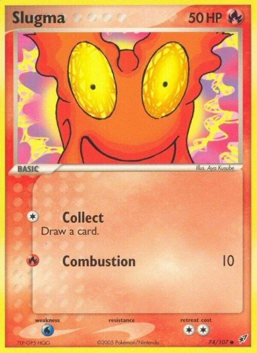 Slugma — EX Deoxys