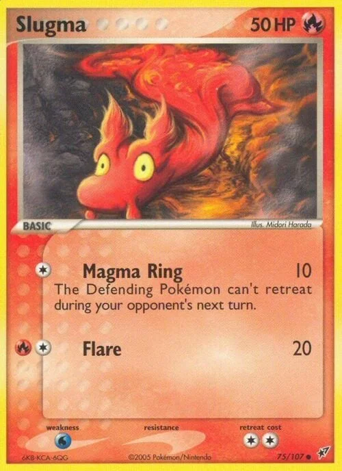 Slugma — EX Deoxys