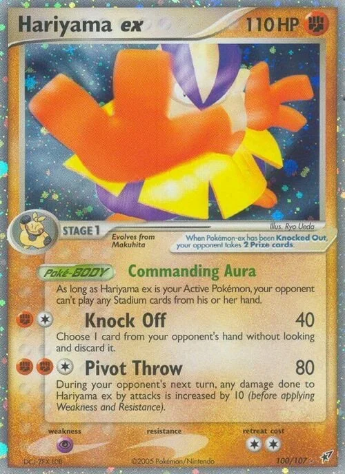 Hariyama ex — EX Deoxys