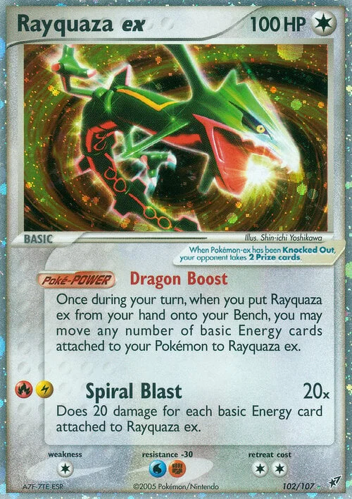 Rayquaza ex — EX Deoxys