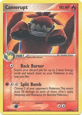 Camerupt — Theme Deck & Blisters Exclusives