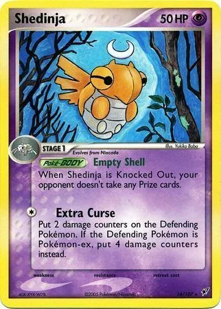 Shedinja — Theme Deck & Blisters Exclusives