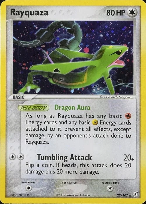 Rayquaza — Theme Deck & Blisters Exclusives