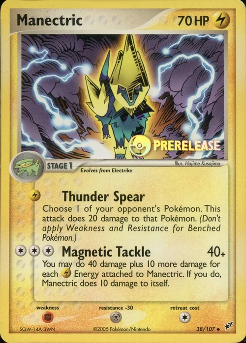 Manectric — Prerelease Promos