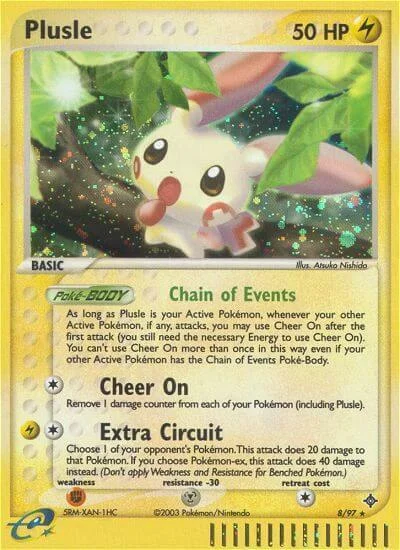 Plusle — EX Dragon