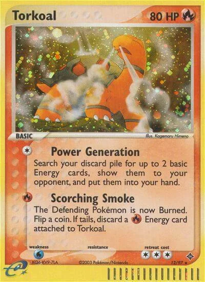 Torkoal — EX Dragon