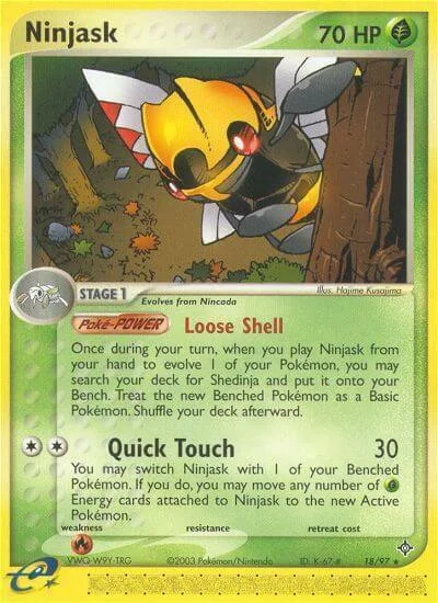 Ninjask — EX Dragon