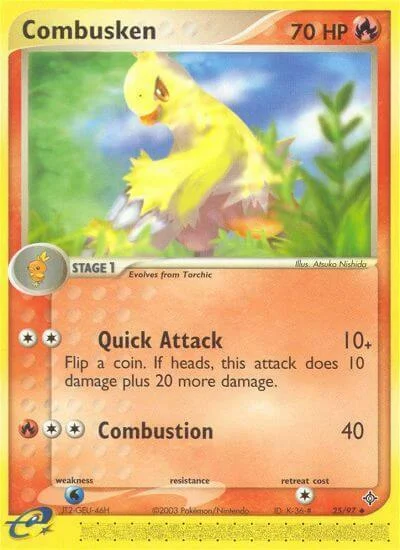 Combusken — EX Dragon