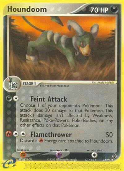 Houndoom — EX Dragon