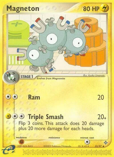 Magneton Lv.37 — EX Dragon
