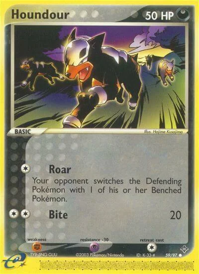 Houndour — EX Dragon