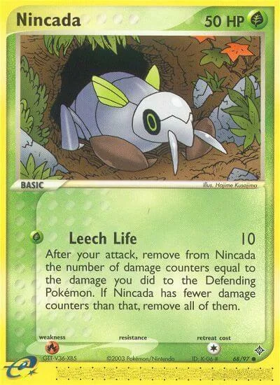 Nincada — EX Dragon