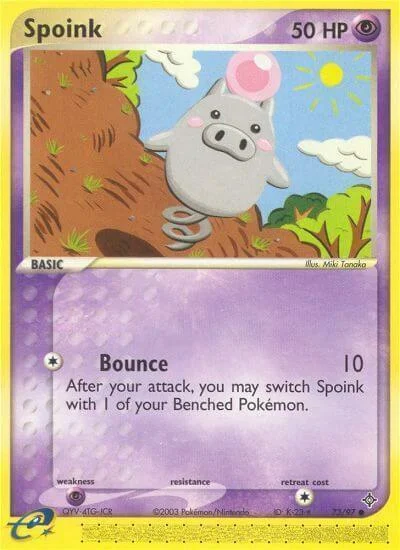 Spoink — EX Dragon
