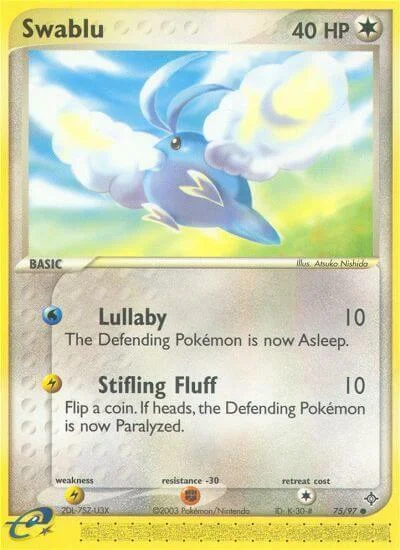 Swablu — EX Dragon
