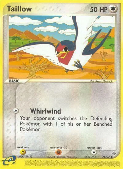 Taillow — EX Dragon