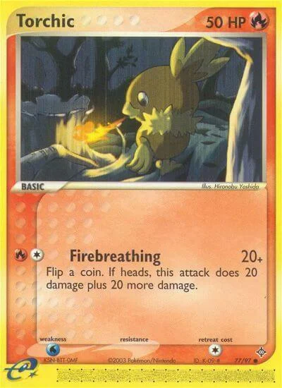 Torchic — EX Dragon