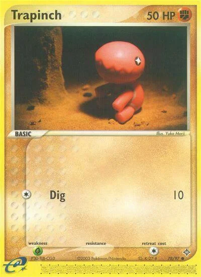 Trapinch — EX Dragon
