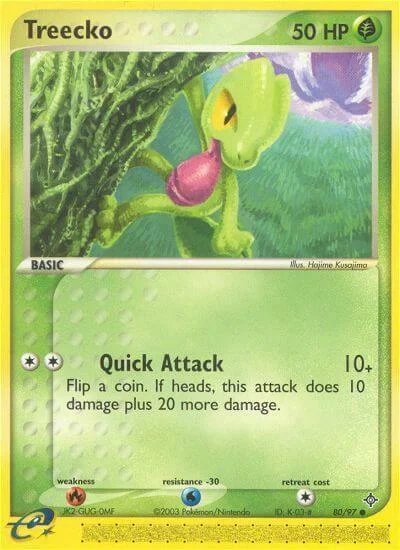 Treecko — EX Dragon